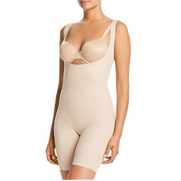 Brand New TC Women's Size XL Warm Beige Extra Firm Control Shapewear Tights - Picture 1 of 8